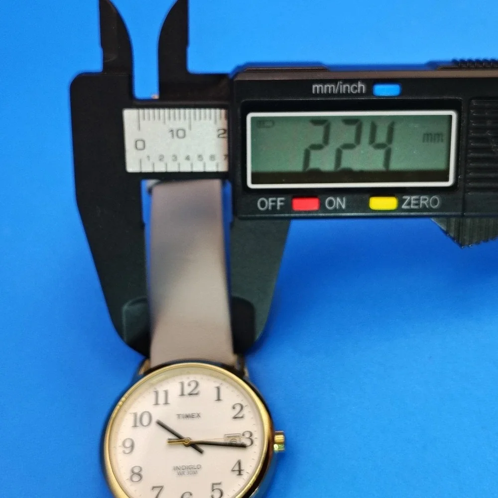 Vintage 2014 Timex Indiglo Date Wristology  40mm Women's Quartz Watch Restored